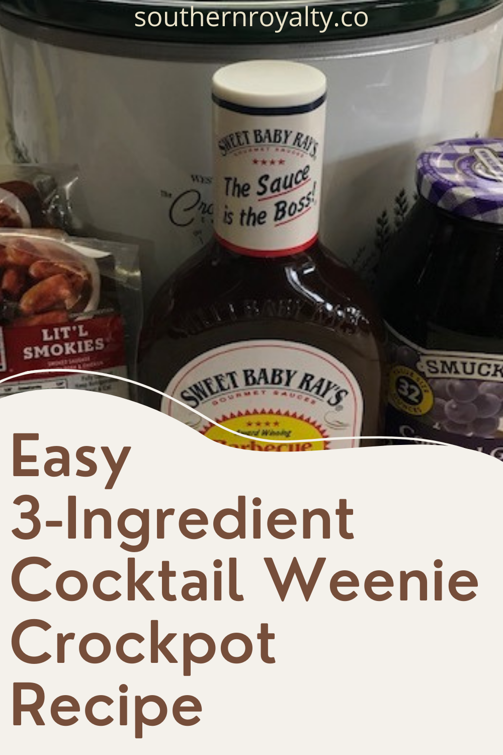 easy crockpot cocktail weenies appetizer recipe