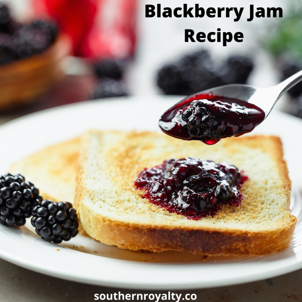 blackberry jam recipe for beginner canning, fruit canning recipes
