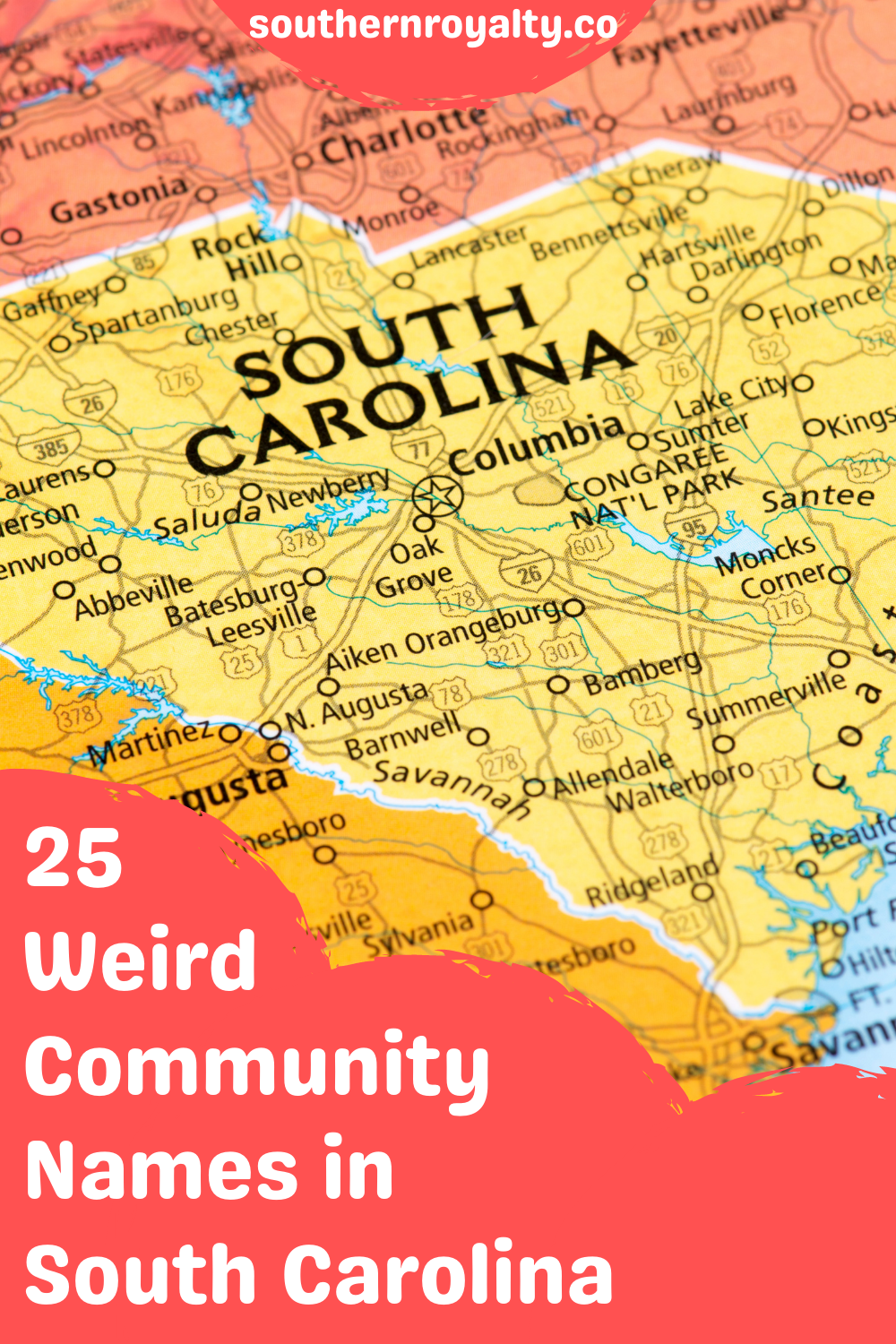 Weird community names in South Carolina