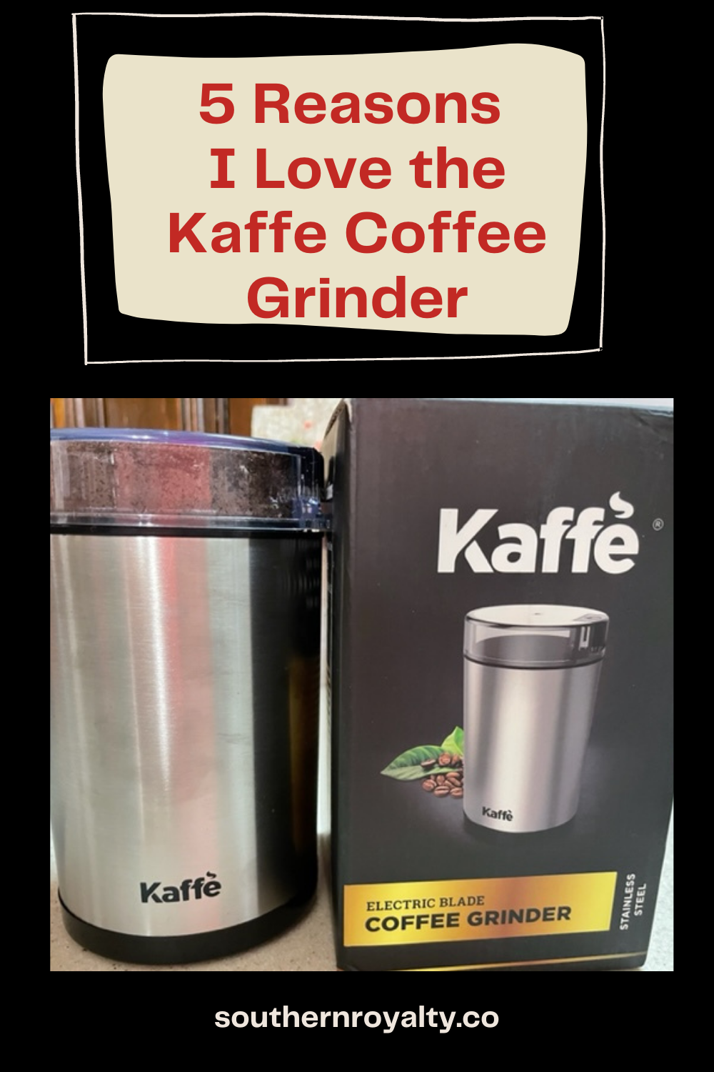 Kaffe coffee grinder review demostration