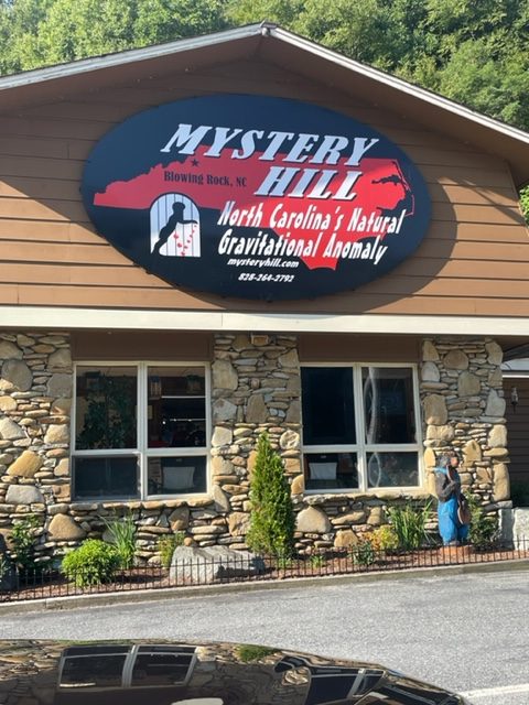Mystery Hill in Blowing Rock, North Carolina