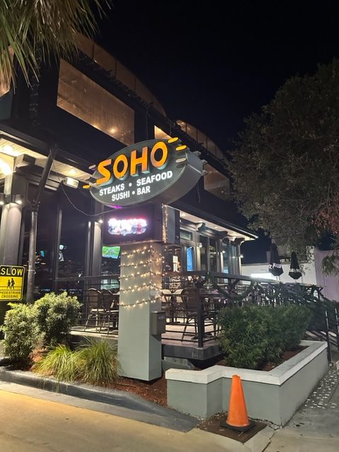 SOHO restaurant in Myrtle Beach, SC 