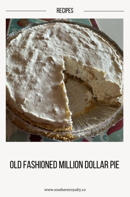 Old fashioned million dollar pie